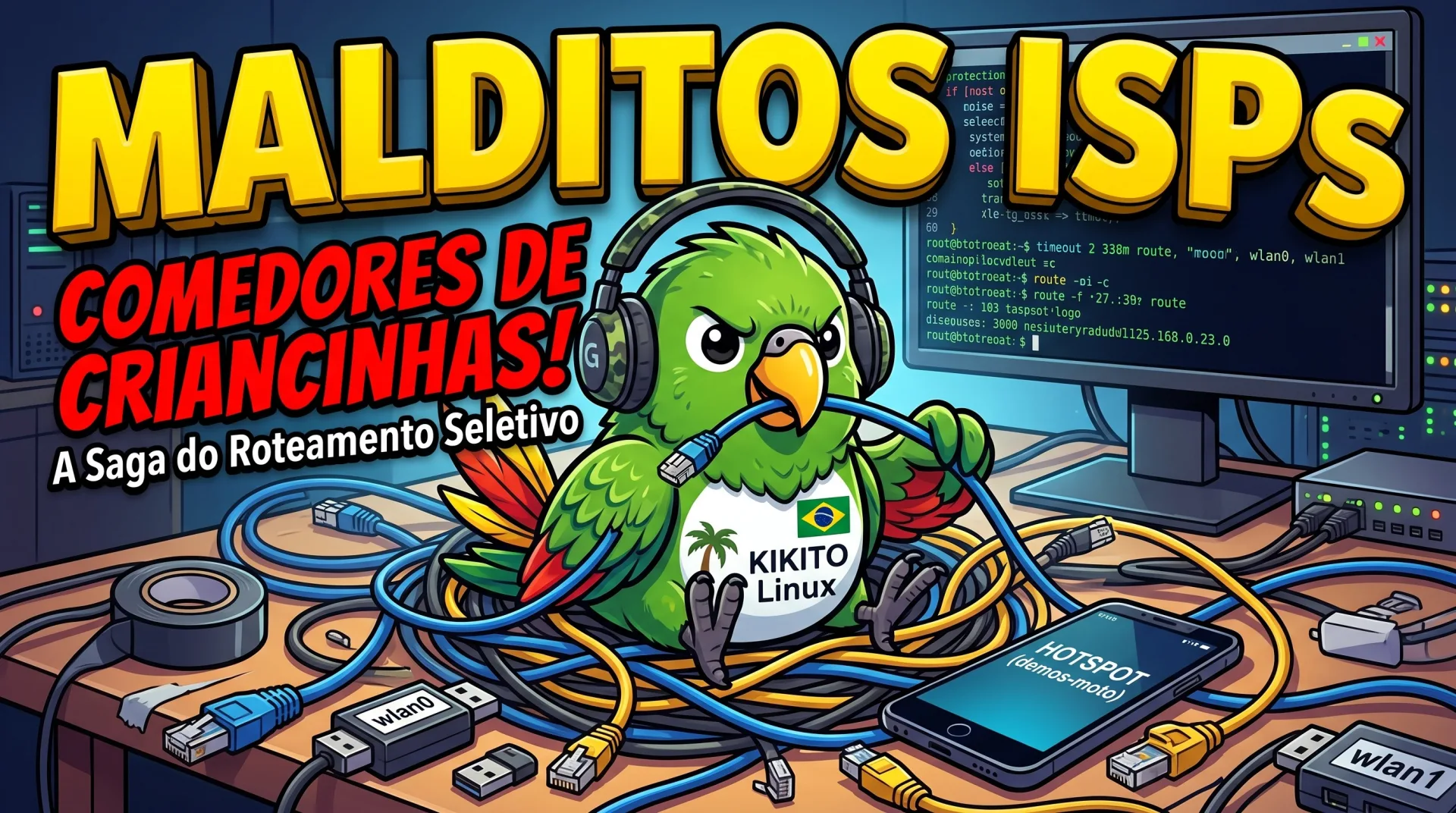Malditos ISP's comedores de criancinhas