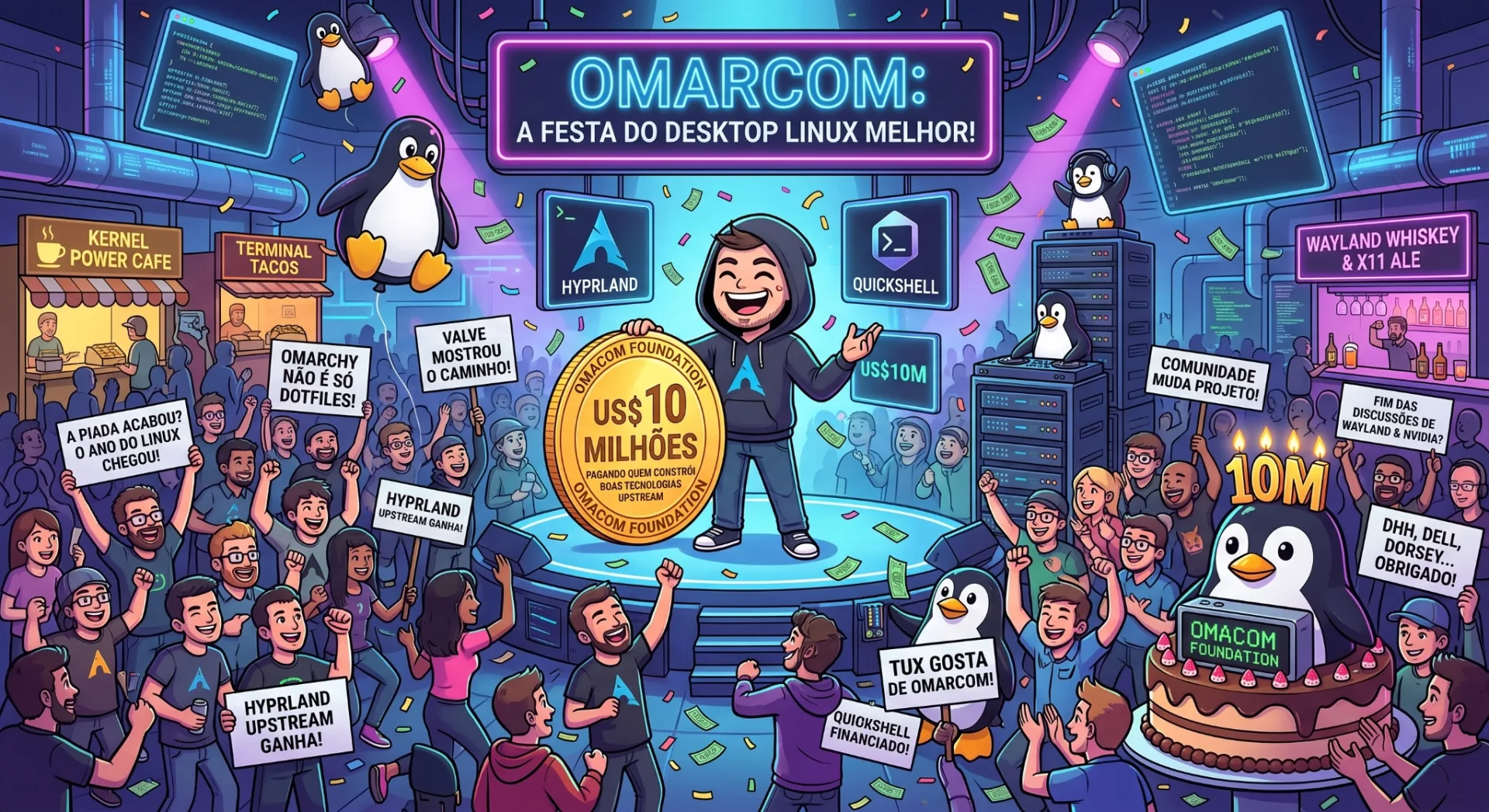 O ano do Linux no desktop custa US$ 10 milhões? DHH resolveu descobrir